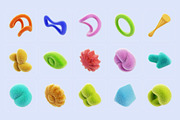 150+ Fluffy 3D illustrations, an Object Graphic by assetpro.design (Thumbnail 2 of 19)