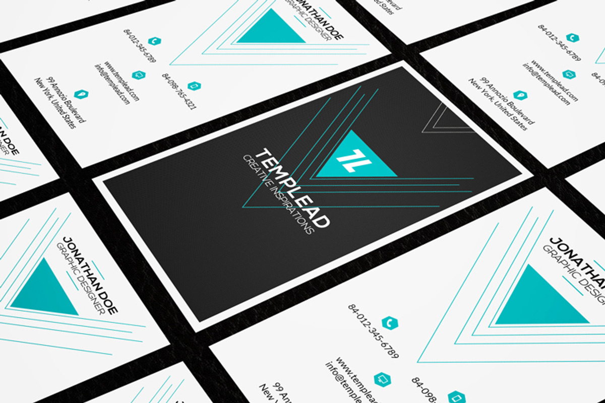 Corporate Business Card CM164, a Business Card Template by annozio (Photo 4 of 4)