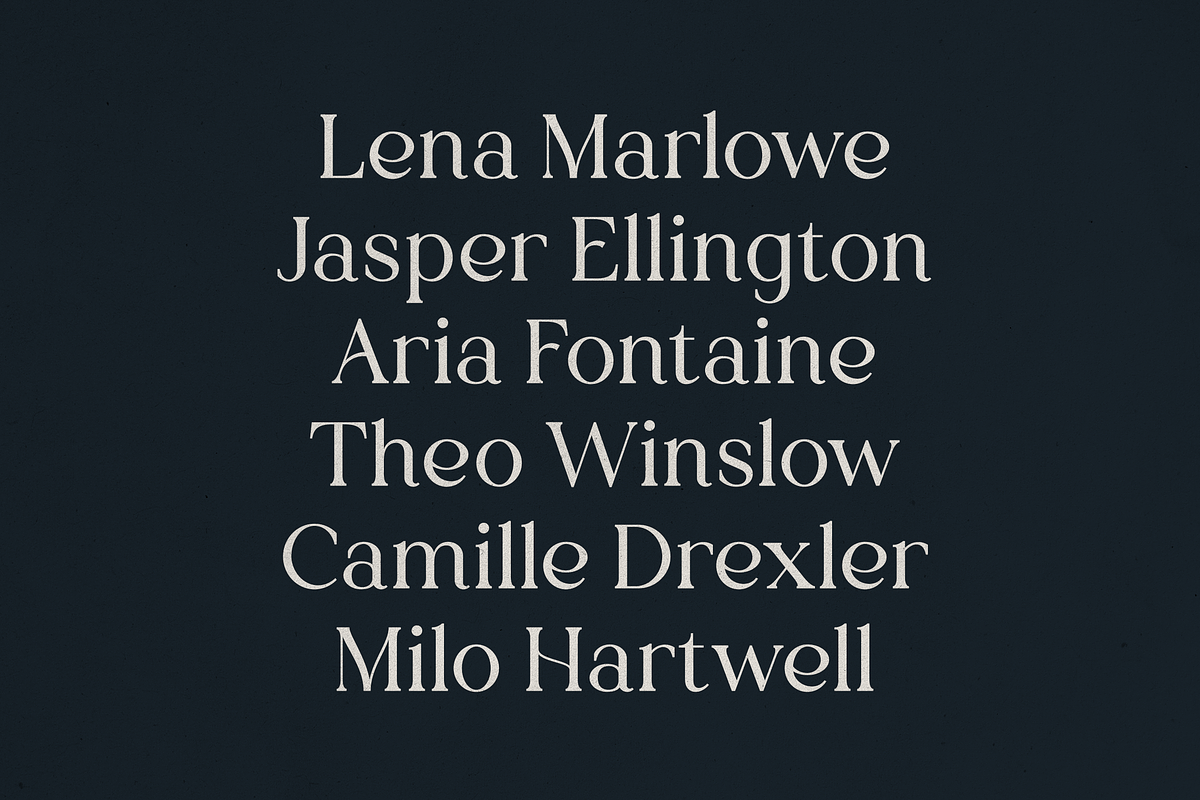 Vurnia – Elegant Serif Font, a Serif Font by Only Fonts (Photo 3 of 11)