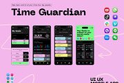 Time Guardian - Tracking & Managing, an UI Kit Template by Muhammad_Ahmad (Thumbnail 3 of 6)