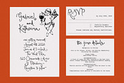 With Love, Mercy // Quirky Font, a Handwritten Font by PeachCreme (Thumbnail 3 of 8)