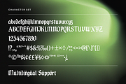Velthoven Black - Modern Blackletter, a Blackletter Font by Creacy Studio (Thumbnail 3 of 9)