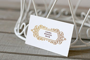 Vintage Gold Monoline Decor. Bundle, a Decorative Illustration by O'Gold! (Thumbnail 2 of 6)