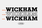 WICKHAM - Handmade Slab Serif Font, a Slab Serif Font by cd-design.co (Thumbnail 2 of 11)