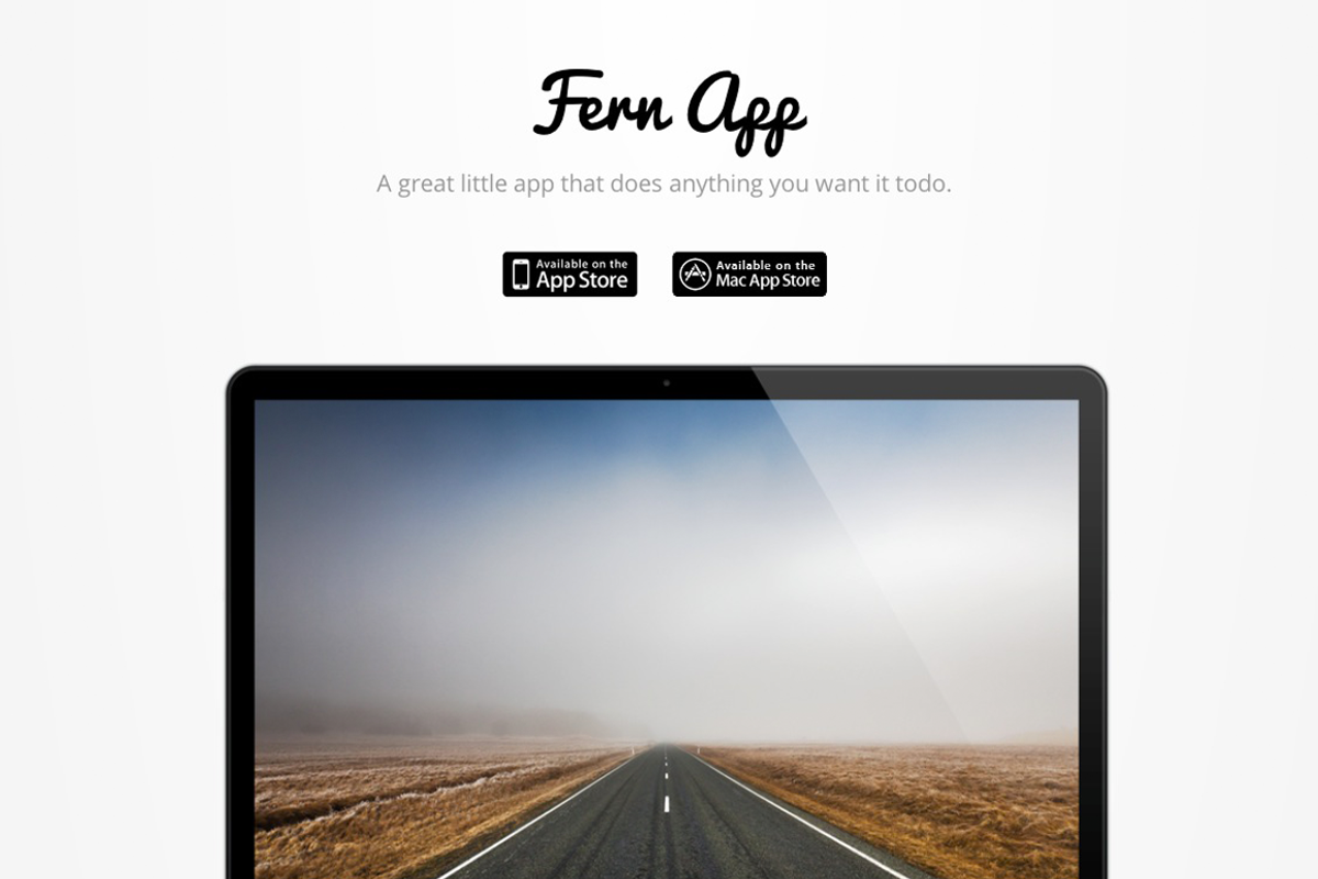 Responsive Mac App - HTML/CSS, a Templates & Theme by alexvanderzon (Photo 1 of 4)