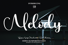 Melody | Script Font