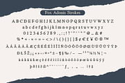 Fox Adonis: 4 Font Styles, a Serif Font by Fox7 By Rattana (Thumbnail 10 of 13)