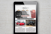 Flat eCommerce Email Template, an Email Template by Grafixity (Thumbnail 2 of 3)