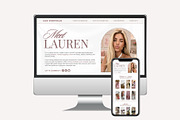 Elegant UGC Portfolio Template, a Landing Page Template by Business Chic (Thumbnail 4 of 5)