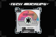CD / Minidisc Tech Y2K Case Mockups, a Packaging Mockup by bangingjoints (Thumbnail 1 of 7)