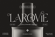 Larovie – Elegant Luxury Cinematic, a Serif Font by Qweera Studio (Thumbnail 1 of 12)