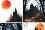 Haunted Worlds, a Seasonal Illustration by pictures for you (Thumbnail 25 of 32)