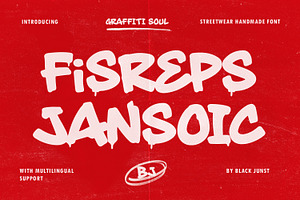 Fisreps Jansoic – Streetwear Font