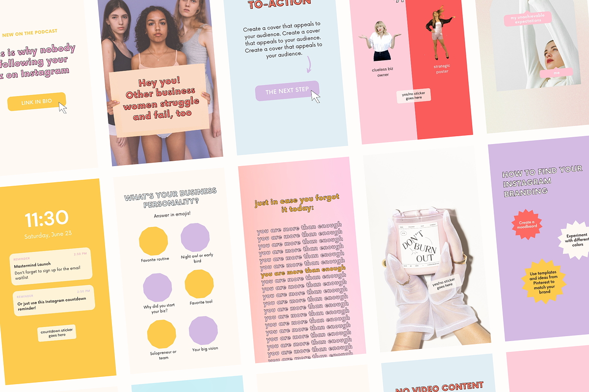 Organic Instagram Growth Kit, a Social Media Template by My Social Boutique (Photo 5 of 12)