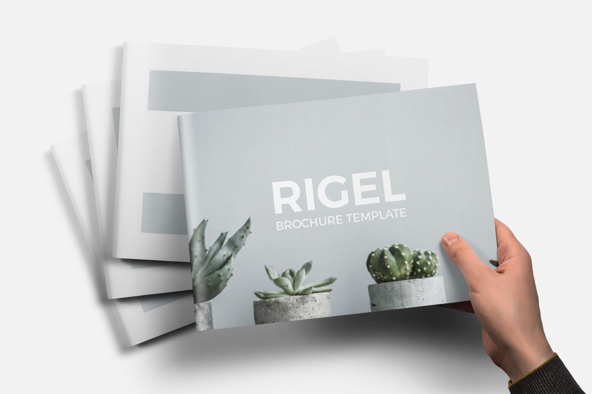 Rigel Publisher Brochure Template, a Brochure Template by SlideStation (Photo 4 of 12)