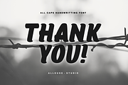 Marlrock All Caps Handwritting Font, a Font by Allouse Studio (Thumbnail 10 of 10)