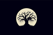 silhouette dead tree icon logo, a Branding & Logo Template by Blazybone (Thumbnail 1 of 2)
