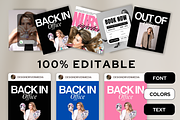 Instagram Templates Canva Social Kit, a Social Media Template by Design Driven Media (Thumbnail 5 of 8)