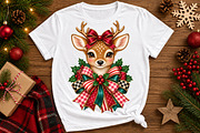 Christmas Deer PNG, a Seasonal Illustration by Watercolor design (Thumbnail 3 of 3)