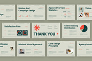 Swiss Style Agency Design PowerPoint, a Presentation Template by Loin Studio (Thumbnail 4 of 4)