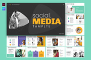 Social Media Presentation Template, a Presentation Template by E-Type (Thumbnail 1 of 5)