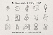 Dark Academia Sketch Bundle, an Object Illustration by Artalia (Thumbnail 3 of 5)