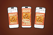 Music Festival Event Flyer Set, a Flyer Template by The Good Store (Thumbnail 2 of 2)