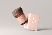 Amber Glass Pills Bottle Mockups, a Cups & Container Mockup by pmvch (Thumbnail 13 of 20)