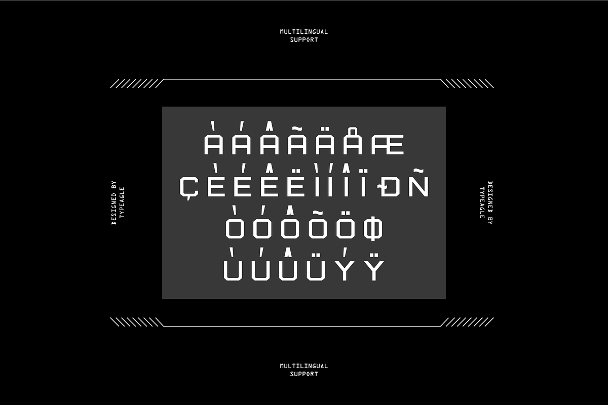 Zebrax - Futuristic Display Font, a Sans Serif Font by Typeagle (Photo 3 of 10)