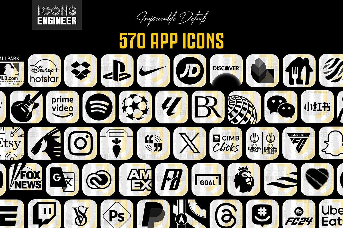 Juventus 23/24 Theme Pack | Home Kit, an Icon by IconsEngineer (Photo 2 of 11)