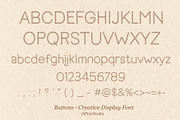 Buttons - Creative Display Font, a Sans Serif Font by OPY ArtStudio (Thumbnail 5 of 5)