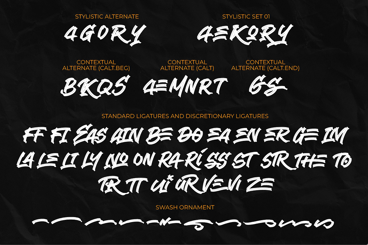 Grimraze - Brush Hand Lettering, a Script Font by Inviline.co (Photo 5 of 12)