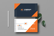 Business Card Layout, a Business Card Template by MightyDesign (Thumbnail 1 of 6)