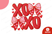 Yarn Crochet Coquette Valentine XOXO, an Illustration by Dream Creation (Thumbnail 1 of 4)