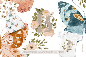 Bloom Butterflies and Flowers