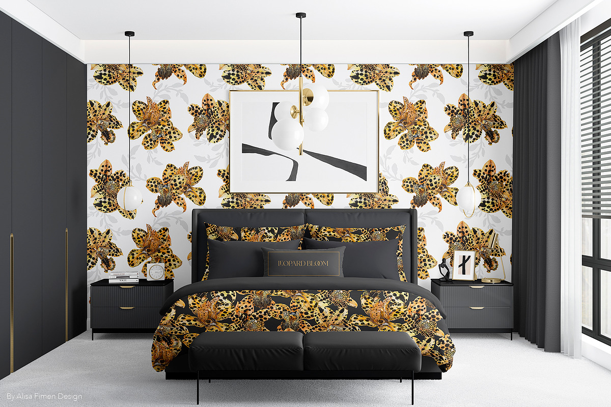Leopard Bloom - Patterns & Motifs, a Pattern Graphic by Alisa Fimen Design (Photo 8 of 11)
