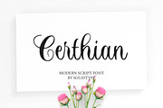 Certhian Script, a Script Font by Solidtype (Thumbnail 1 of 9)