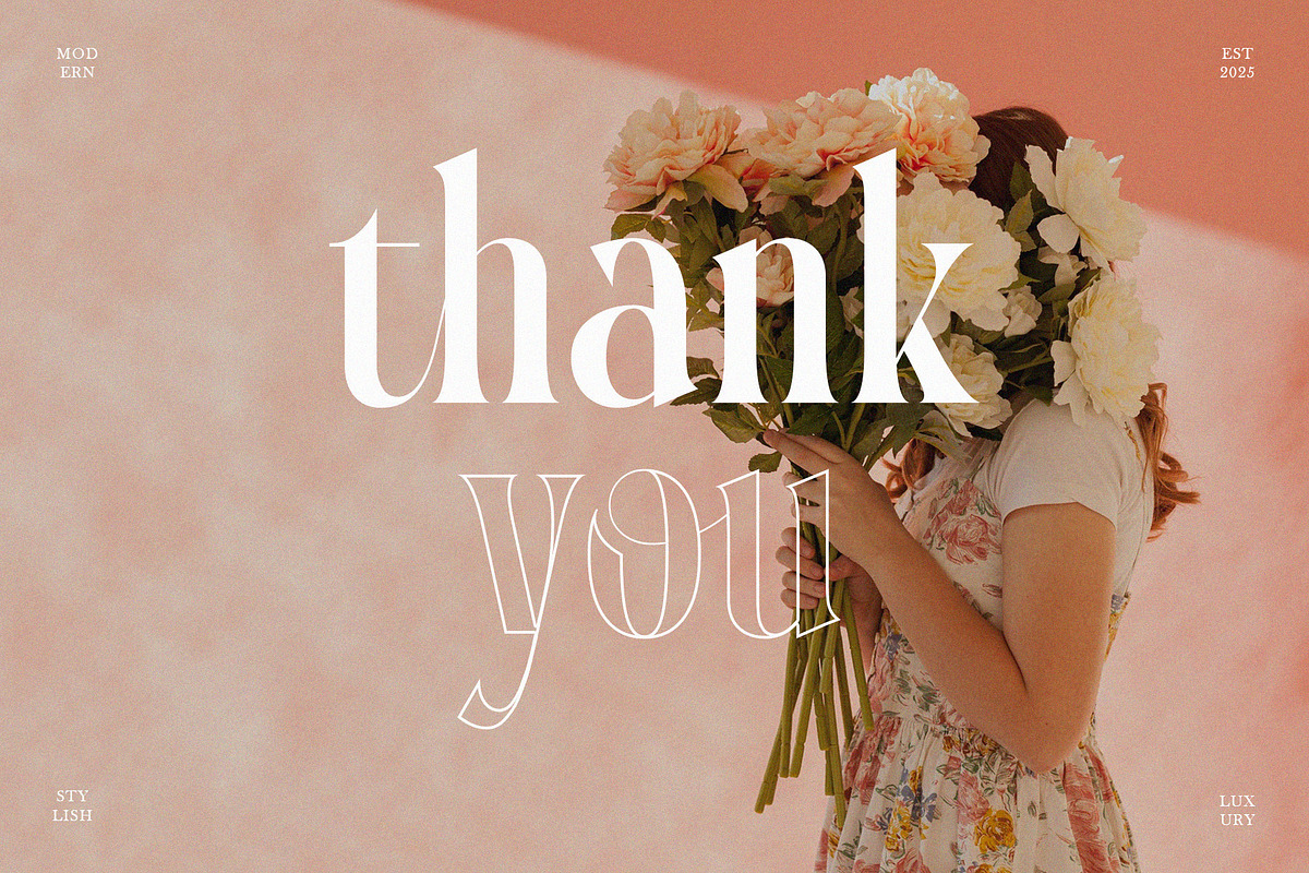 Melione – Elegant Modern Serif Font, a Serif Font by BrandSemut (Photo 9 of 10)
