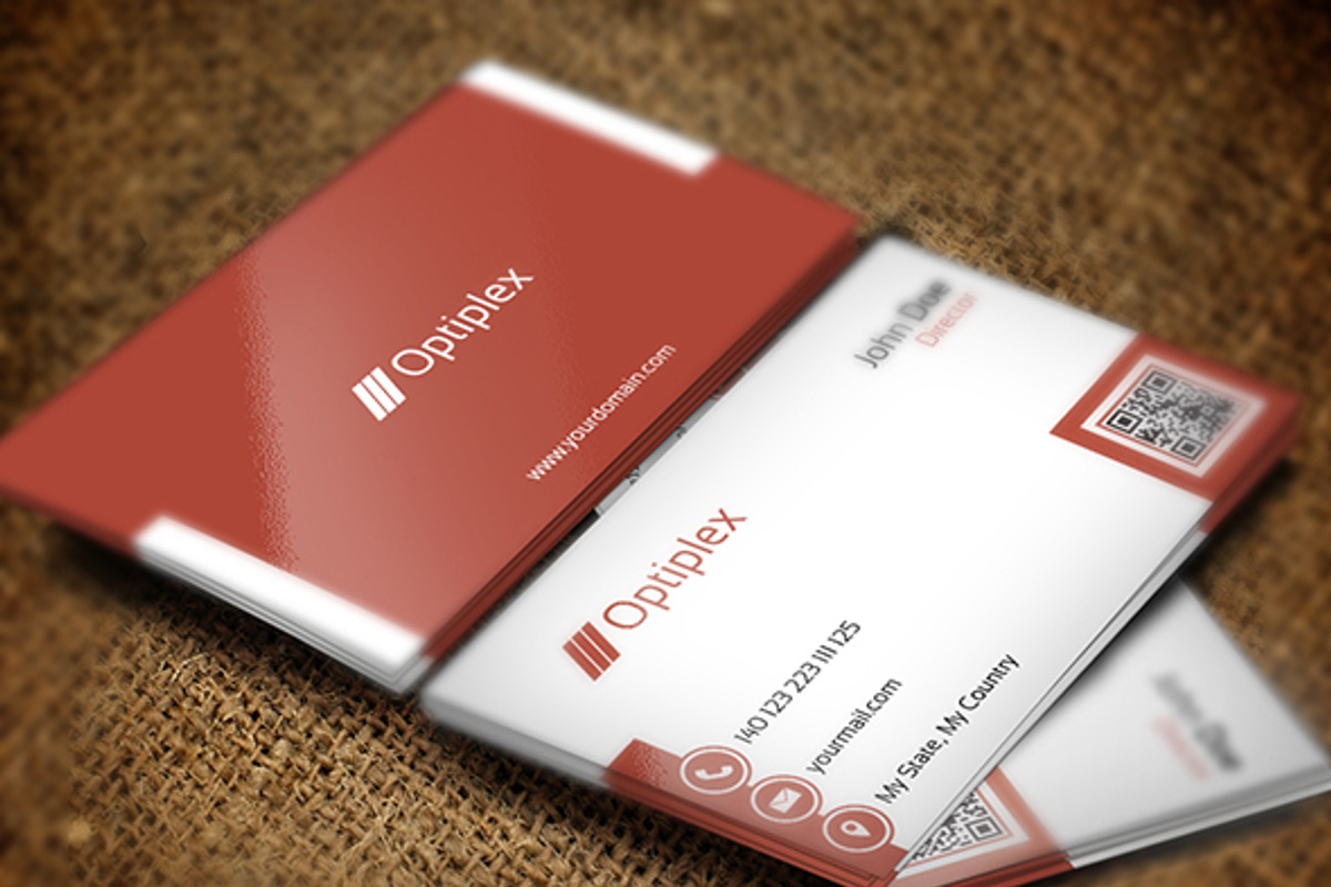 Opultiplex Business Card, a Business Card Template by Zia Grfx (Photo 2 of 2)