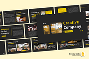 Creative Company - Google Slides, a Presentation Template by Iqsiart Studio (Thumbnail 1 of 3)