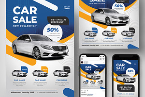 Car Sale Flyer, a Flyer Template by Creativestoree