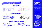 Permanent Marker Kit Vol.1: THE DEMO, a Brush Add-On by Heart + Soul Studios (Thumbnail 2 of 5)