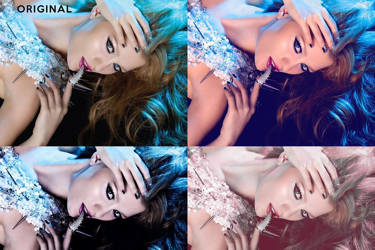Set 3. 34 Photoshop Lighting Actions, an Action Add-On by JasGraphicTools (Photo 2 of 5)