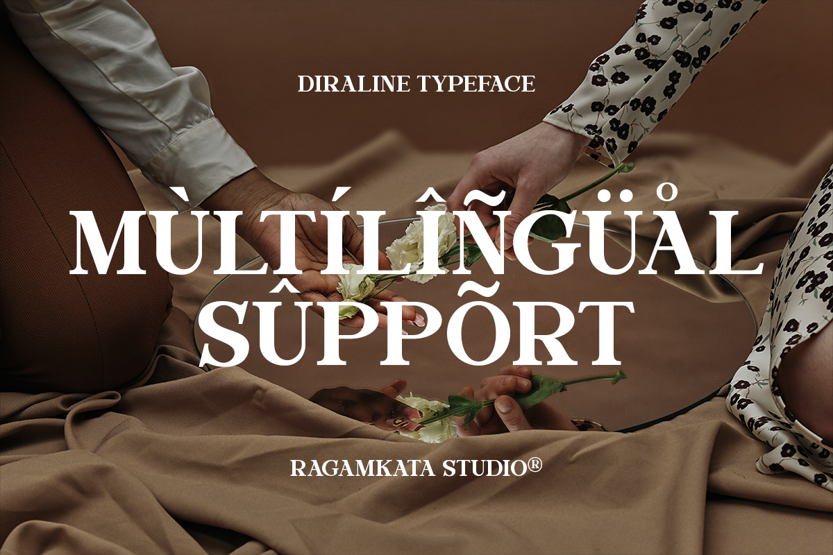 Diraline - Modern Serif Font, a Serif Font by RagamKata (Photo 10 of 10)
