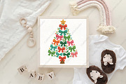 Bow Christmas tree PNG, an Illustration by CraftArtStudio (Thumbnail 4 of 4)