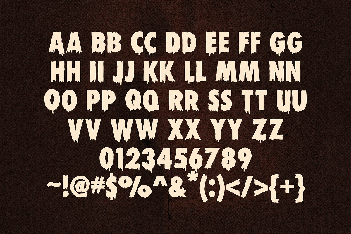 Grimvale - Bold Horror Display Font, a Sans Serif Font by Youthlabs Studio (Photo 11 of 12)