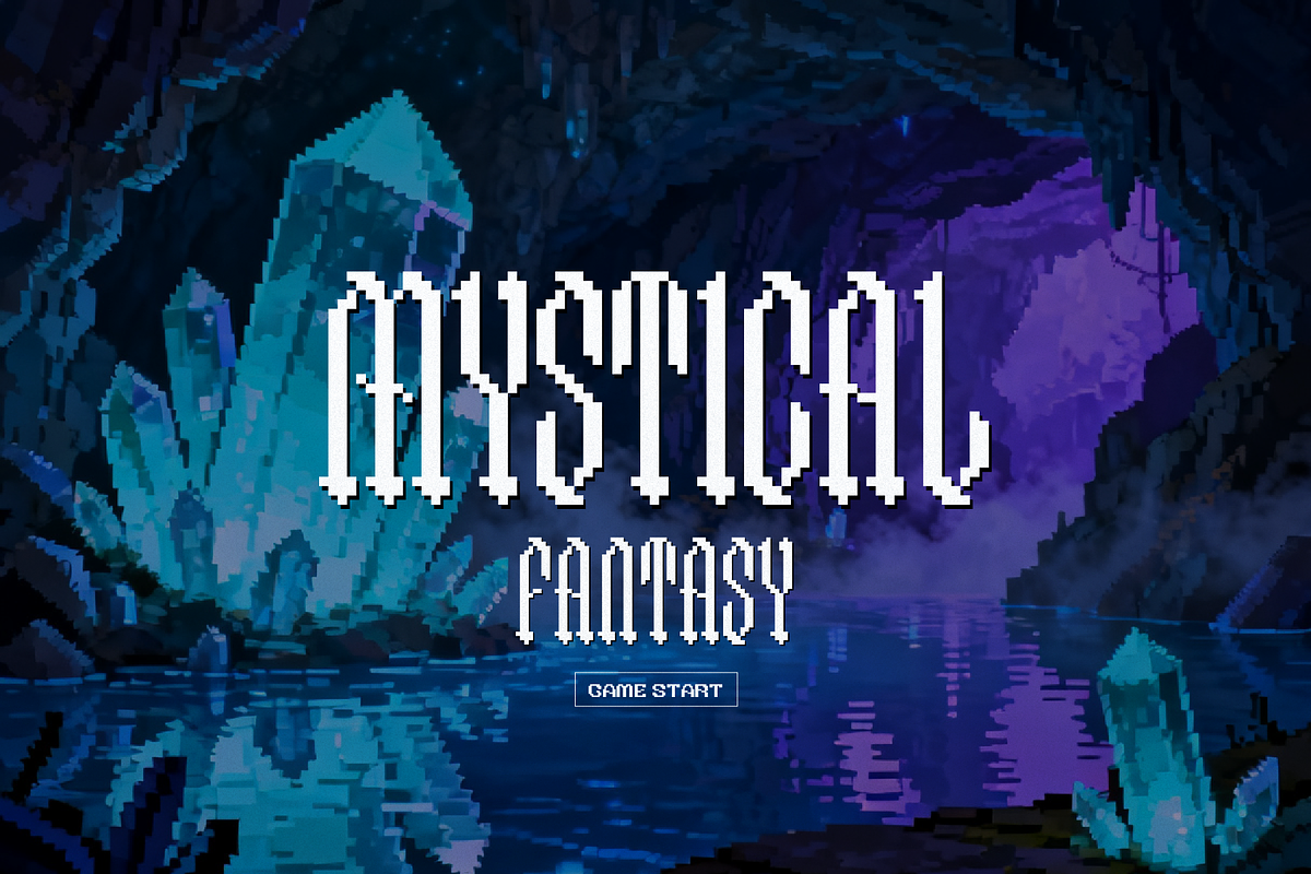 Chapelargo | Pixel Font, a Sans Serif Font by gracetype_studio (Photo 2 of 12)