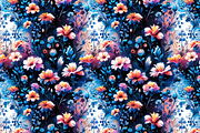 Dark and Bright Floral Patterns, a Pattern Graphic by Art Sproot (Thumbnail 10 of 12)