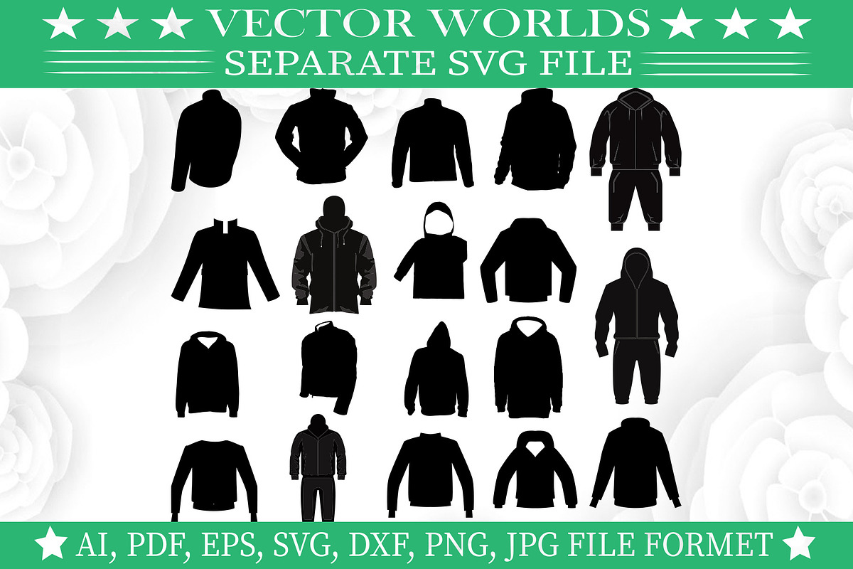 Jacket SVG, Winter, Jackets SVG, an Object Graphic by VectorWorlds (Photo 1 of 3)