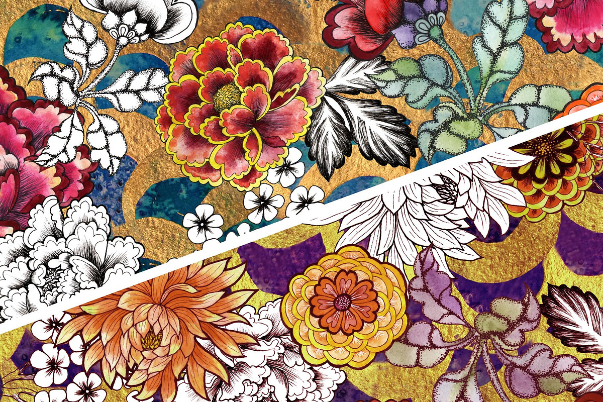 Big japanese collection, a Pattern Graphic by emeraldthue (Photo 4 of 16)